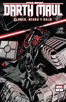 Darth Maul - Blanco, Negro y Rojo #03