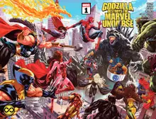 Godzilla Destroys the Marvel Universe #01