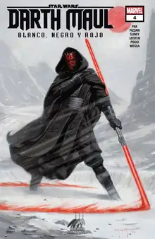 Darth Maul - Blanco, Negro y Rojo #04