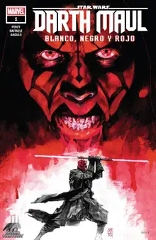 Darth Maul - Blanco, Negro y Rojo #01